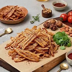 푸디헤븐 맥반석에 구워 쫄깃하고 고소한 조미 오징어 150g