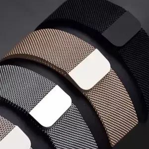 Xiaomi Redmi Watch 5 용 22mm 밀라노 스트랩 액티브 메탈 솔로 루프 스테인레스 스틸 밴드 Lite 마그네틱