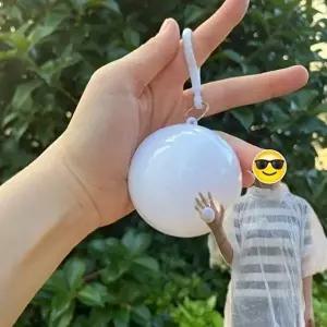 키링 휴대용 캡슐 우비 물놀이 행사 여행 등산 휴가-WFLJG92