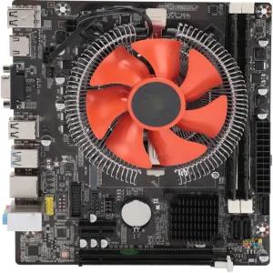 GOWENIC B75 중앙 CPU 마더보드 데스크톱 컴퓨터 PC용 대용량 라디에이터를 갖춘 I5 3470 8G DDR3 콤보