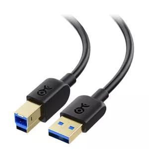 케이블 중요 5Gbps USB 3.0 - 3피트 짧은 A-B 하드 드라이브 인클로저/내장 허브 등을 위한 타입-B