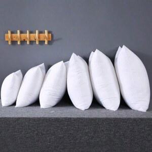흰색 베개 코어 40X40CM 50X50CM 바디 55X55CM 45X45CM 던지기