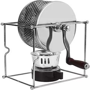 가원 가정용 커피 로스터 기계 원두 로스팅 DIY 스테인리스 롤러 손잡이 300G