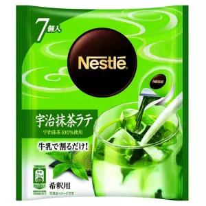 네슬레 우지 말차 라테 포션 77g 7개입 음료 Nestle