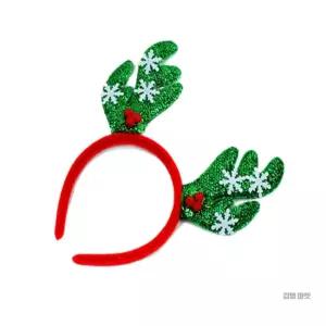 김영마켓 루돌프 머리띠 귀여운헤어밴드 산타복