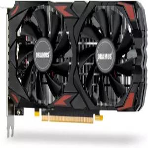 OKAMUS RX 590 8GB 2304SP 게이밍 그래픽 카드 GDDR5 256비트 PCIe 3.0 x 16 8핀 입력 DirectX 12 GPU