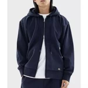 매장정품 DICKIES 디키즈 멀티 로고 헤비웨이트 후드 집업 Navy DIKU241LRZH503NV0 1815074