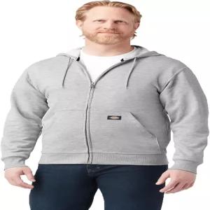 디키스 남성용 미드웨이트 플리스 집 후디