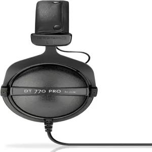 베이어다이나믹 DT 770 PRO 80옴 오버이어 스튜디오 헤드폰 그레이 색상. 밀폐형 디자인 전문 녹음 및