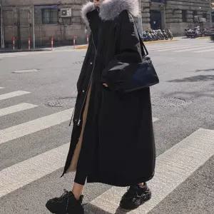 양털 롱코트 방한 블랙 보온 50kg 이하 다크그린 패션 뽀글이