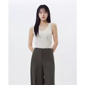 [갤러리아] [LAP]데미지 v넥 민소매니트 (AS2KV560)