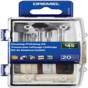 Dremel 726-01 20피스 세척/광택 액세서리 마이크로 키트