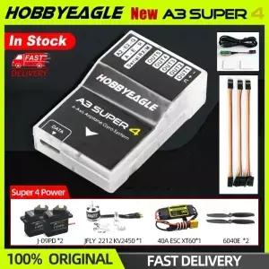 Hobbyeagle A3 Super 4 A3S4 비행 컨트롤러 6 축 비행기 자이로 및 스태빌라이저 시스템 표준 RC 고정익