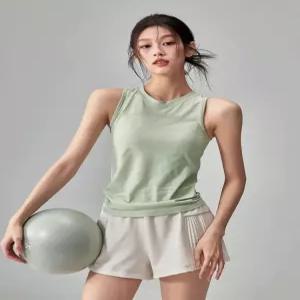 웅즈 여자싱글렛 여성용 마라톤 나시 머슬 기능성