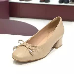 [갤러리아] 탠디 여성 미들힐 펌프스 (4CM) G26039 BEIGE