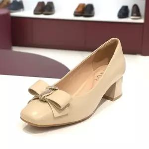 [갤러리아] 탠디 여성 미들힐 펌프스 (5CM) G26040 BEIGE