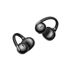 베이스어스 보위 MC2 에어 오픈 이어 클립온 이어버드, 4.9g 울트라 라이트, CloudComfort 쿠션, 11mm 드라이버 슈퍼 베이스 2.0, 4 마이크 클리어 콜, 체육관 운동을 위한 IP67 방수 40H 플레이타임 출퇴근용