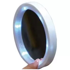 부착형 360도 각도조절 LED 메이크업 미용거울 대학생 자취방 원룸욕실 정밀화장용