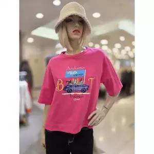 한정수량 베네통 오퍼드 반팔 티셔츠 BATSA3-611-PK