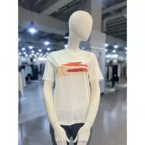 재고소진 올리비아하슬러 페인팅 프린트 티셔츠 OHEMTSS108