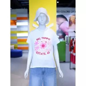 한정수량 베네통 스마일 썸머 티셔츠 BATSB3631
