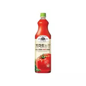웅진 가야농장 토마토농장 1500ml x 6개