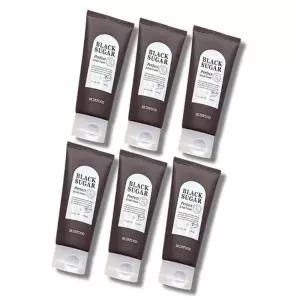 스킨푸드 블랙 슈가 퍼펙트 스크럽 폼 180ml 6개