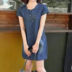 반팔청원피스 여름원피스 여성원피스_25490832