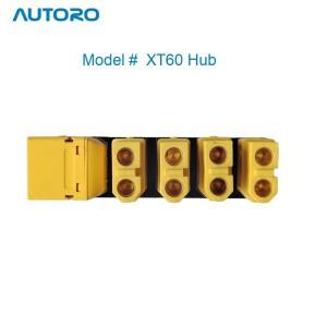 오토로 XT60 전원 분배 보드 1에서 4 포트 스플리터 파워 허브 남성 여성 커넥터 드론 FPV RC 자동차 보트