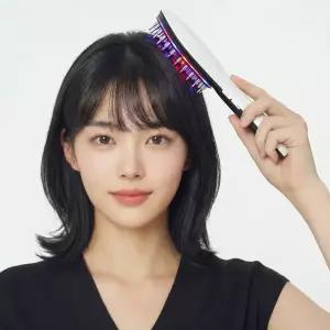 [무케렌시아][무케] 펄케어_헤어 프로 두피 마사지기 관리기 브러쉬 고주파 EMS 헤어디바이스