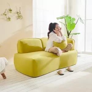 [비앙스]몽리 패브릭 2인 소파 (수도권무료배송)