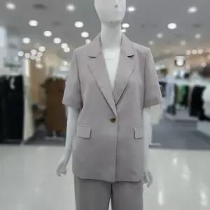 [SOUP]디엘 시원한원단 편안한기장감 반팔 자켓 OC5JKQ5