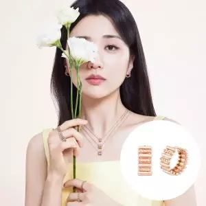[신세계라이브쇼핑][박하선PICK] 고티카 콜로네 14K골드 랩그로운 다이아몬드 귀걸이 FGDE1239WLAB
