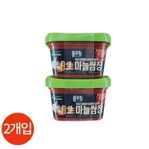 [풀무원] 국산 생마늘 쌈장 450g x 2개