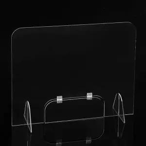 TBZ 투명 아크릴 깔끔 칸막이(도어 창구형) (50x60cm)