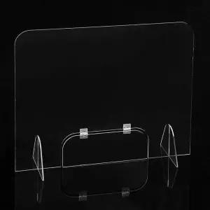TBZ 투명 아크릴 깔끔 칸막이(도어 창구형) (50x50cm)