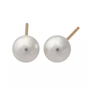 [NS홈쇼핑][CRICRI] 14K 스와로브스키 진주 제작 05mm 진주 금 귀걸이[36001759]