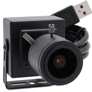 ZOOM 2.8-12MM 렌즈 1080P HD 저조도 웹캠과 SONY IMX323 센서 H.264 메탈 하우징 및 브래킷이 있는 휴대용 USB 웹 카메라를 갖춘 SVPRO 수동 초점 카메라 MSV