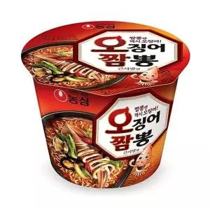 [하프클럽/기타]큰컵라면 농심 오징어짬뽕 115g 16개