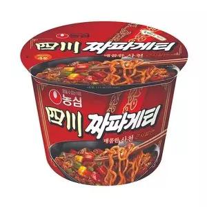 [하프클럽/기타]큰컵라면 농심 사천 짜파게티 115g 16개
