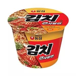 [하프클럽/기타]큰컵라면 농심 김치큰사발 112g 16개