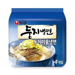[하프클럽/기타]봉지라면 농심 둥지냉면 동치미물냉면 161g 32개