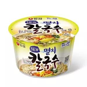 [하프클럽/기타]큰컵라면 농심 멸치칼국수 75g 16개