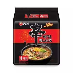 [하프클럽/기타]봉지라면 농심 신라면 블랙 134g 32개