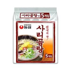 [하프클럽/기타]봉지라면 농심 사리곰탕면 110g 40개
