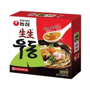 [하프클럽/기타]봉지라면 농심 생생우동 253g 20개