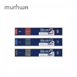 [셀러에이드]BS 문화 컬러샤프심 2.0mm 홀더 샤프심 홀더샤프전용 컬러리필심