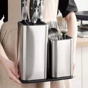 TBZ 주방 수납 수저통 정리 칼 도마 거치대 보관 칼꽂이