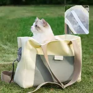 강아지 고양이 소프트 캐리어 이동가방 이동장 반려동물 어깨가방