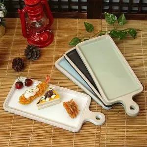 소야 아름 손잡이 생선도마 접시 식기세트 (W600535)